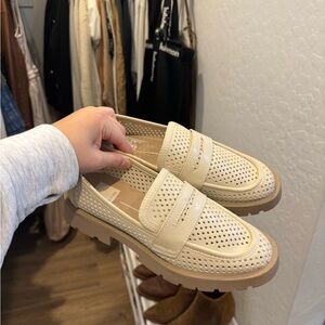 Dolce Vita Beige Loafers
